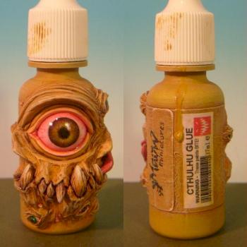 MAOW MINATURES Monster Pot - Cthulhu Glue by smilie23