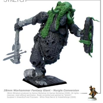 Warhammer Fantasy Giant NURGLE CONVERSION by stretch