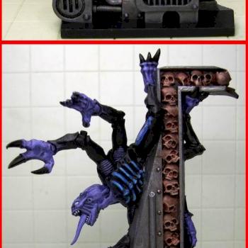 SH - Genestealer - Wall Hanger 01 by CaelynTek