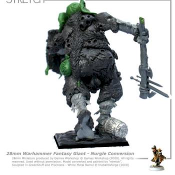 Warhammer Fantasy Giant NURGLE CONVERSION 2 by stretch