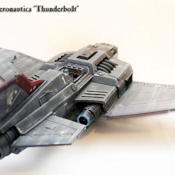 Forgeworld Imperial Navy Thunderbolt REAR SHOTS by michaelharmon