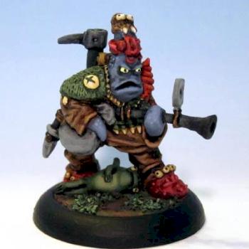 Angry Ubgunsker: Werm of the Happy Plate Club Low Life Minis by xredmenacex