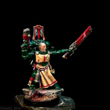 Dark Angels Space Marine Veteran Sergeant Raphael by DanielPrime