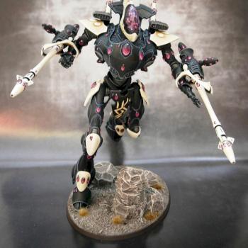 Eldar Wraith Knight - Ulthwé Craftworld by Yamamoto