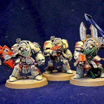 Dark Angels Deathwing Terminator Squad (Dark Vengeance) by red gobbo