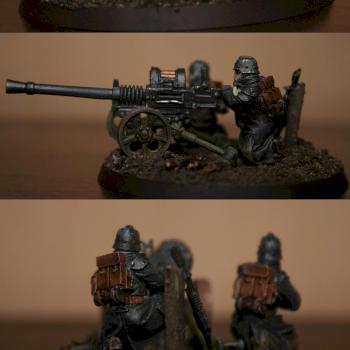 Death Korps of Krieg AutoCannon Team 1 by Castor_Troy