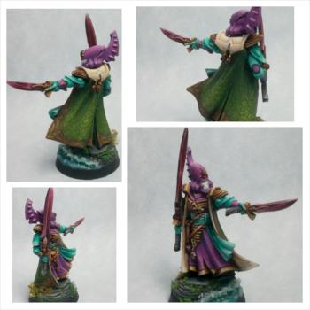 Eldar Farseer of craftworld Kun'eho by kuneho