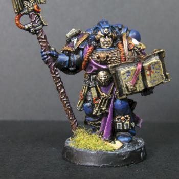 Space Marine Librarian by Eggs