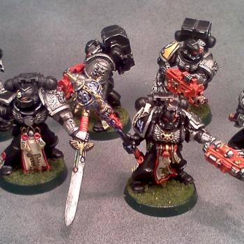 Deathwatch Space Marine Kill Team by Lou Rollins