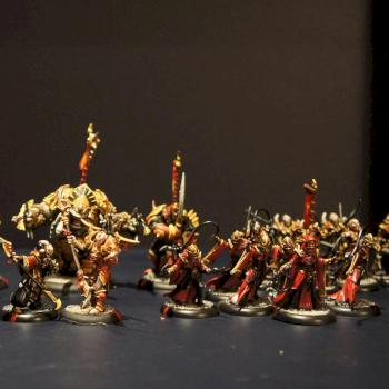 Skorne Army - Hexeris, Aptimus Marketh, Praetorian Swordsmen by dr_ether