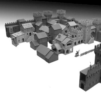 WIP Italian city of 1450 by maniachouse