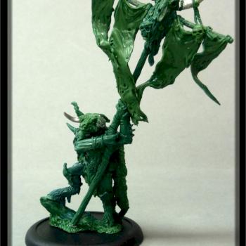 Minotaur Standard Bearer by Gary Hunt Miniatures