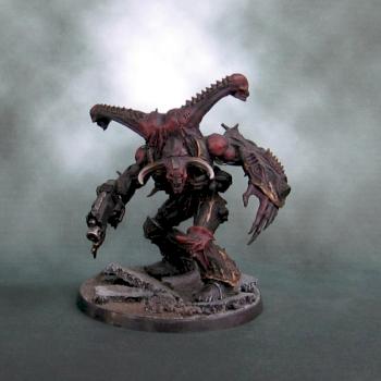 Daemon Prince with bolter (Kai gun) by kabaddon