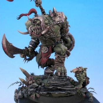 Black Orc Warboss - Slayer Sword UK '06 by Albert Moreto Font