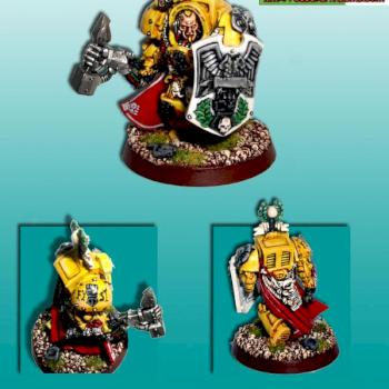 Imperial Fists Captain Lysander by Home Of CadaveR