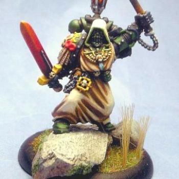 Dark Angels Chaplain by AtomicPope