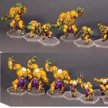 Dreadball Marauders team by Voltar.79