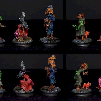 Ailuromaniacs; Malifaux by Solnishko