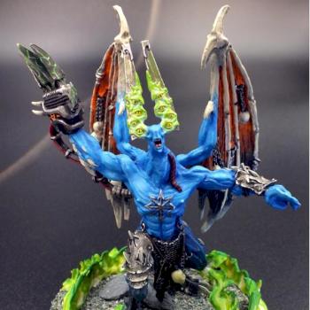 Daemon Prince of Tzeentch by The Green Man