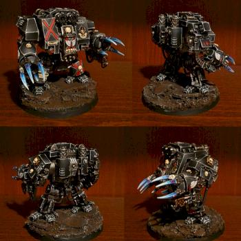 Blood Angels Death Company Dreadnought by Reaver