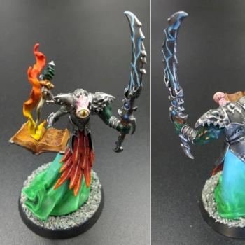 Sorceror of Tzeentch by The Green Man