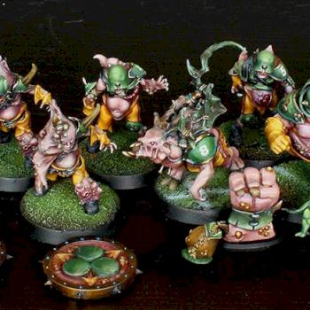 Blood Bowl Nurgle Rotters by sora030