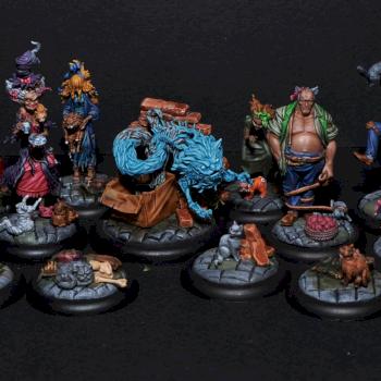 Curiosity killed the cat crew; Malifaux by Solnishko