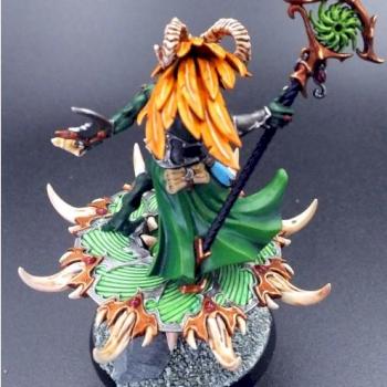 Tzaangor Shaman by The Green Man