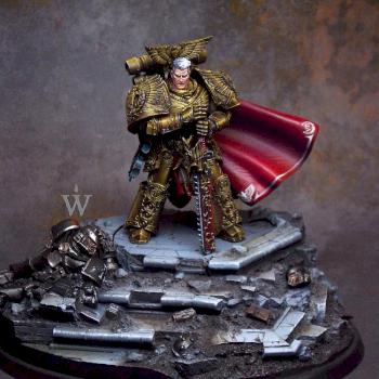 Rogal Dorn Primarch of the Imperial Fists by WarmasterPainting