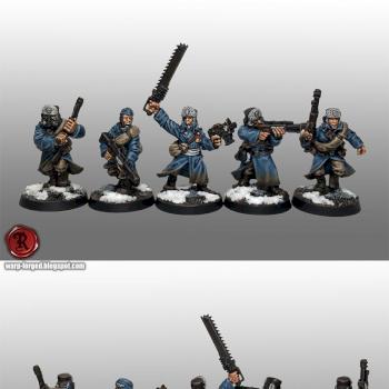 Imperial Guard Valhallan Ice Warriors by Ranulf