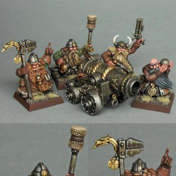 Skull Pass Dwarf Cannon by GriffinPainting