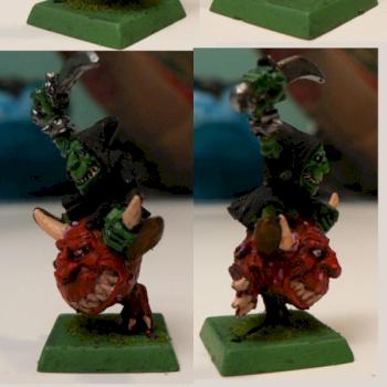 Night Golblin Squig Hopper by wackiewarrior