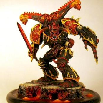 Chaos Daemon Prince by muhani