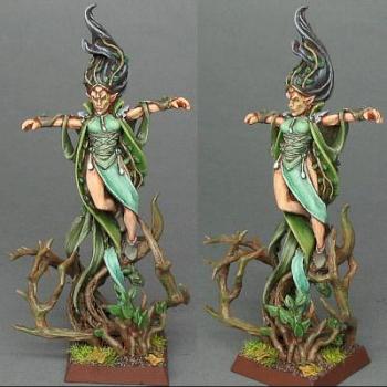 Wood Elf Spellsinger by GriffinPainting