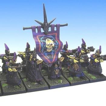 Dark elf - repeater crossbowmen by Dreamfish