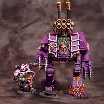 Slaanesh Chaos Dreadnought by Mini Haven