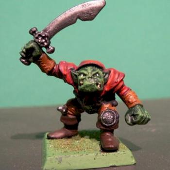 Orc with Sword by wackiewarrior