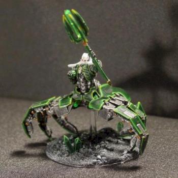 Necron Lord on Destroyer Body by Stephen