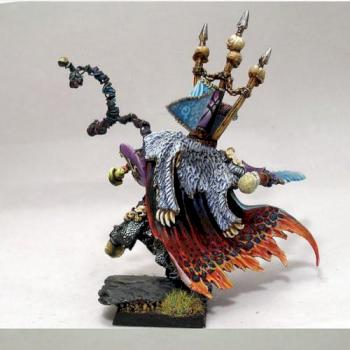 Slaanesh Chaos Lord on Foot by UberTek