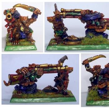 Skaven Warplock Jezzail Team by Ye Ancient One