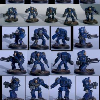 ultramarine terminator squad 3 by hubbabubba