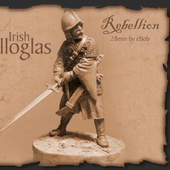 Irish Galloglas - 28mm by Ebob