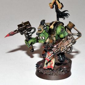 Warhammer 40k Ork Pain Boy CONVERSION by MiniKingdom