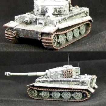 Flames Of War Tiger Tank by exilesjjb