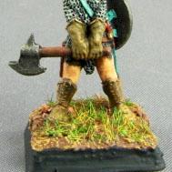 Mega Minis Female Fighter with Axe by Iraeyna