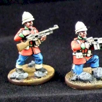 Victorian Line Infantry with Automatic Rifles by exilesjjb