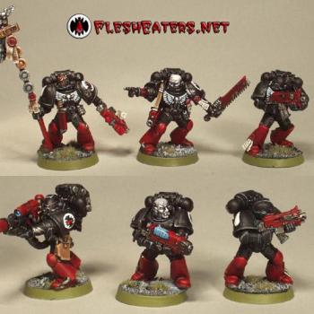 FLESH EATERS Tactical Squad Leto by Chaplain Desmodus