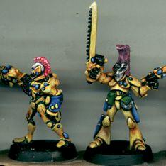 eldar pirate squad by bandages