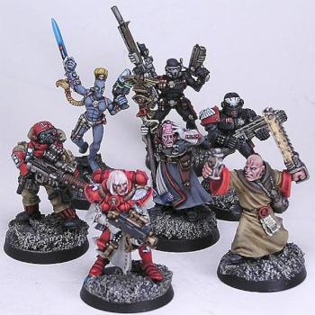 Dark Heresy Acolytes by chambersofminiatures