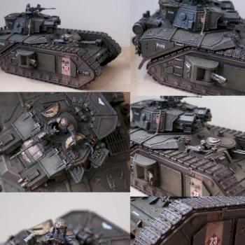 death korps of krieg macharius vulcan heavy tank by bamcky2k